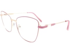 Butterfly Pink Metal Glasses #BS2425-0087