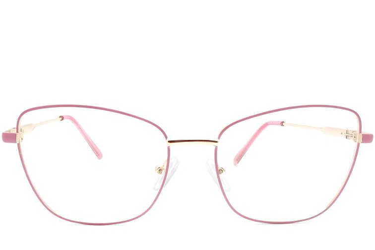 Butterfly Pink Metal Glasses #BS2425-0087