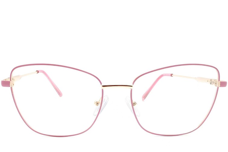 Butterfly Pink Metal Glasses #BS2425-0087