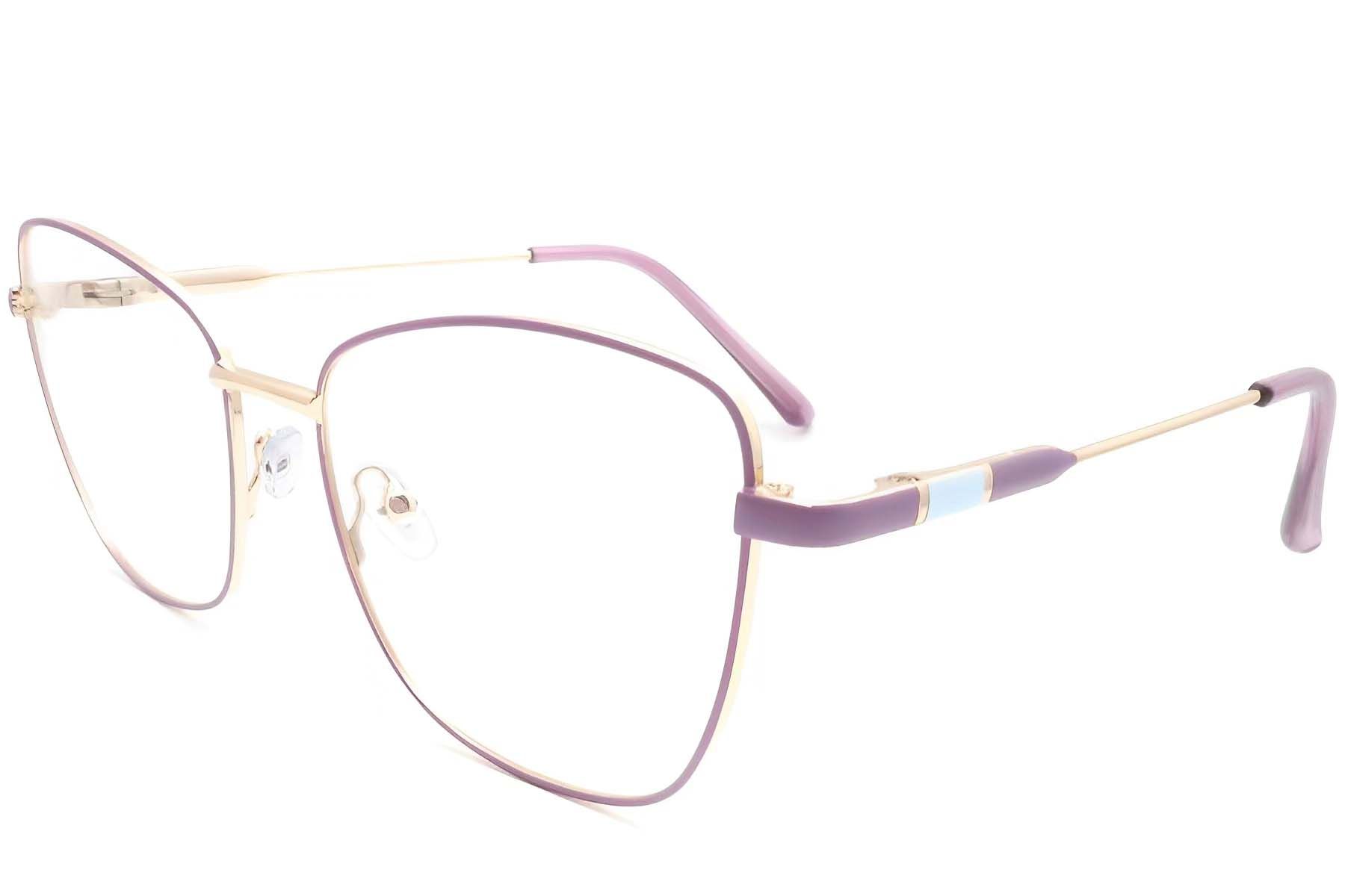 Butterfly Purple Metal Glasses #BS2425-0088