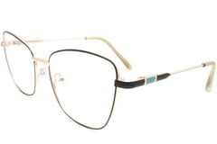 Butterfly Black Metal Glasses #BS2425-0090