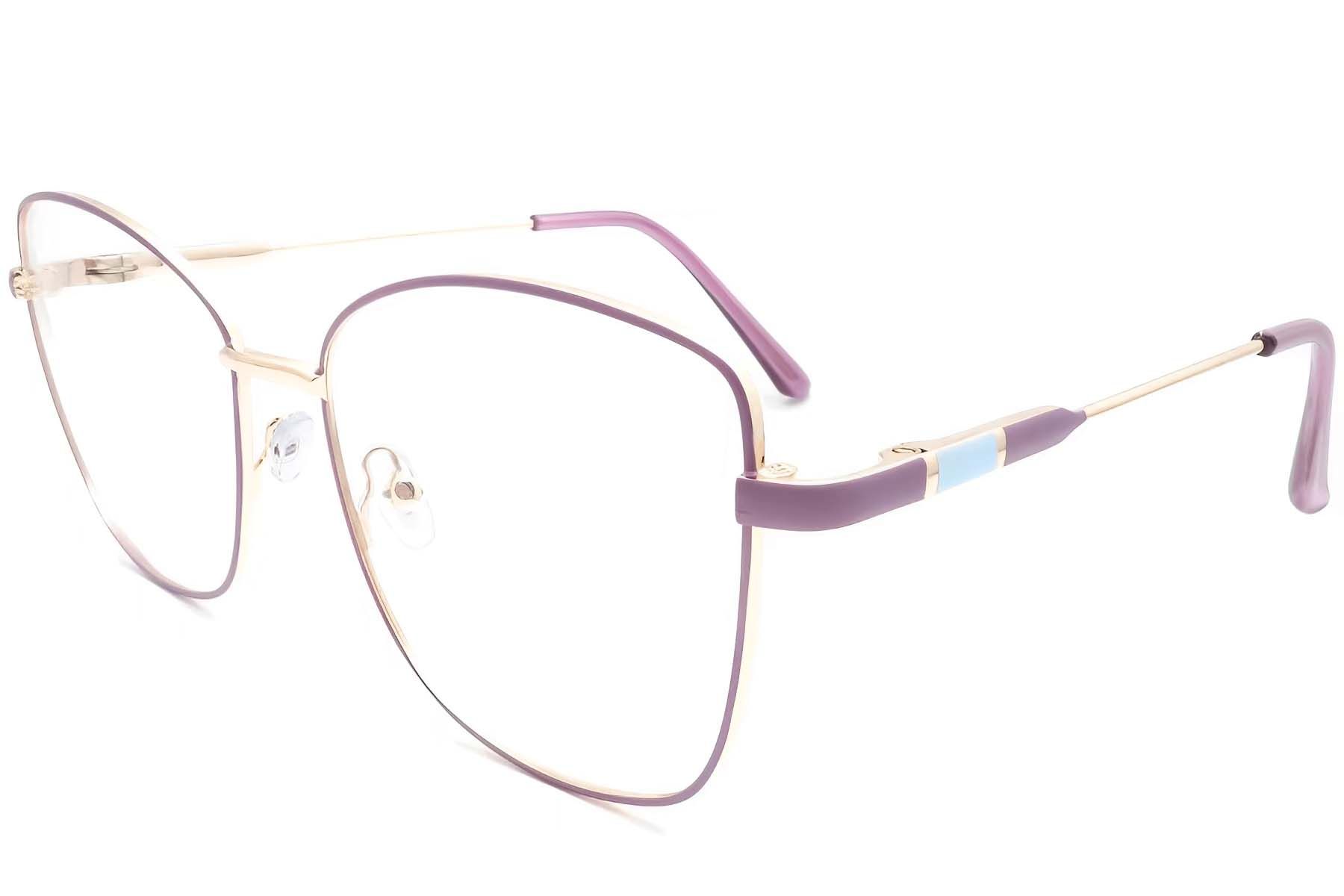 Butterfly Purple Metal Glasses #BS2425-0093
