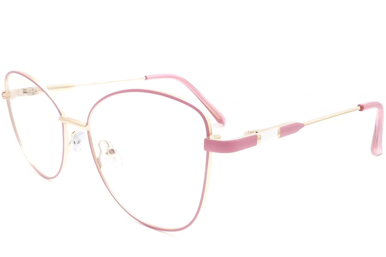 Butterfly Pink Metal Glasses #BS2425-0097