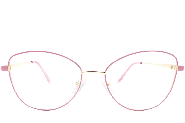 Butterfly Pink Metal Glasses #BS2425-0097
