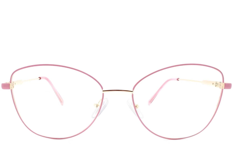 Butterfly Pink Metal Glasses #BS2425-0097