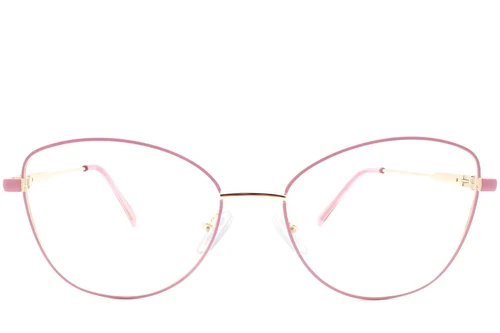 Gafas de metal rosa mariposa #BS2425-0097