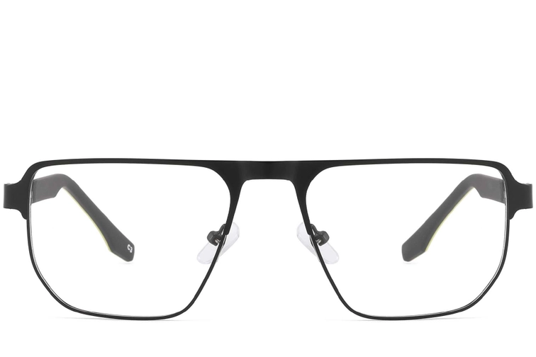 Aviator Blue Metal Glasses #BS2425-0103