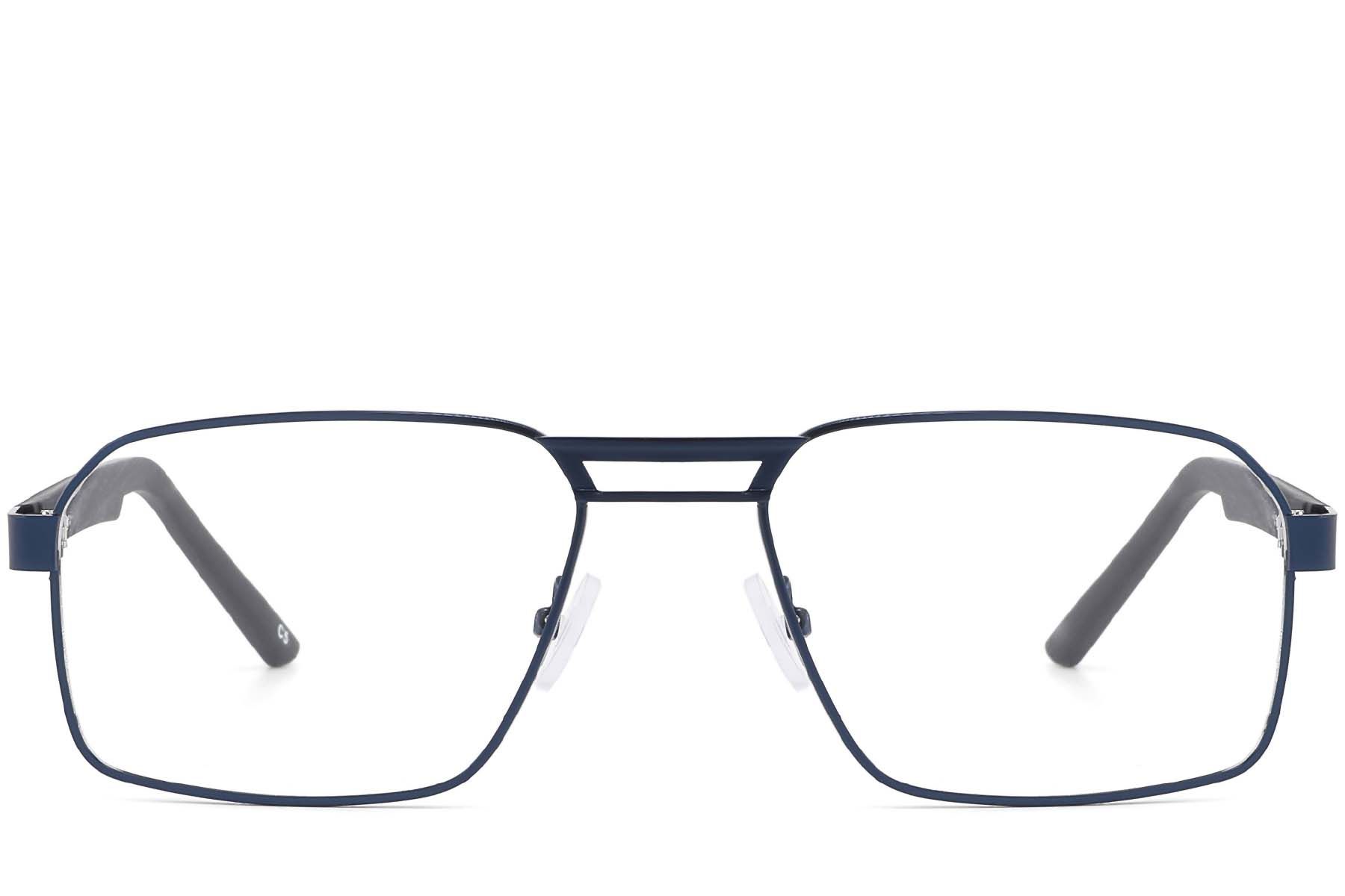 Aviator Blue Metal Glasses #BS2425-0121
