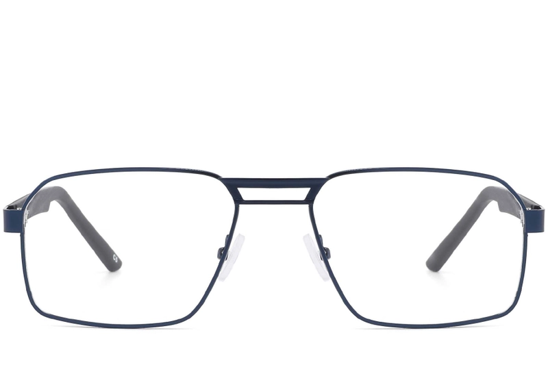 Aviator Blue Metal Glasses #BS2425-0121