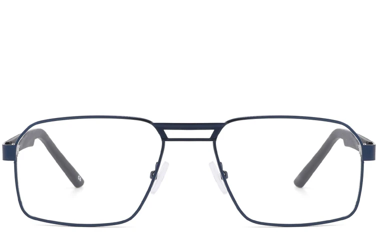 Aviator Blue Metal Glasses #BS2425-0121