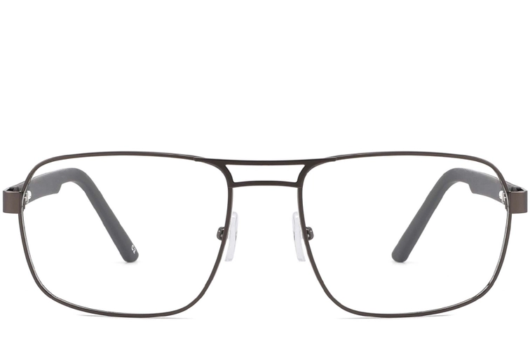 Aviator Yellow Metal Glasses #BS2425-0123