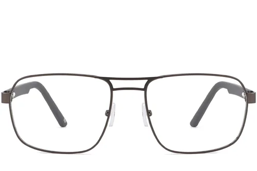 Lunettes aviateur en métal jaune #BS2425-0123