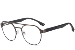 Aviator Grey Metal Glasses #BS2425-0128