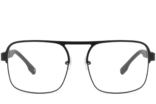 Aviator Red Metal Glasses #BS2425-0135