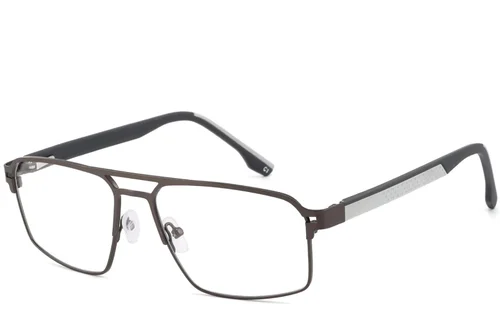 Aviator White Metal Glasses #BS2425-0137