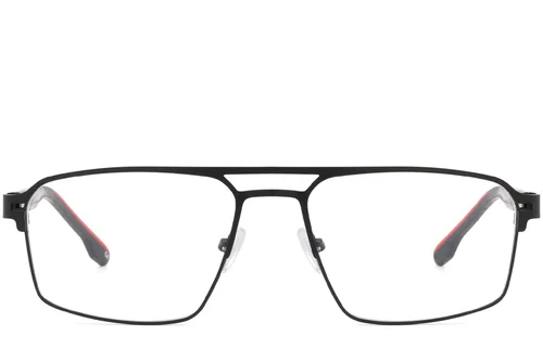 Lunettes aviateur en métal rouge #BS2425-0140