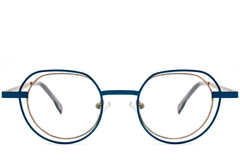 Geometric Brown Metal Glasses #BS2425-0152