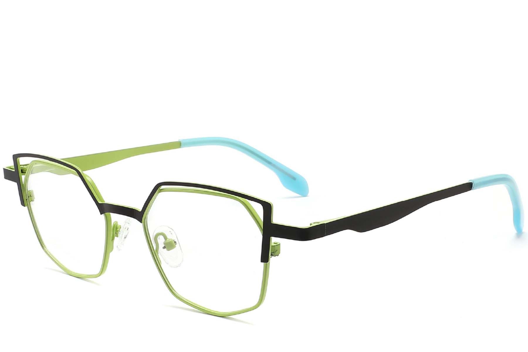 Irregular Black Metal Glasses #BS2425-0178