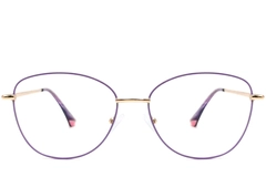 Butterfly Purple Metal Glasses #BS2425-0209