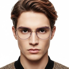 Butterfly Purple Metal Glasses #BS2425-0209