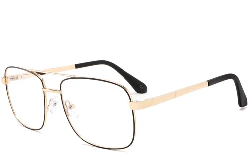 Lunettes aviateur en métal doré #BS2425-0238