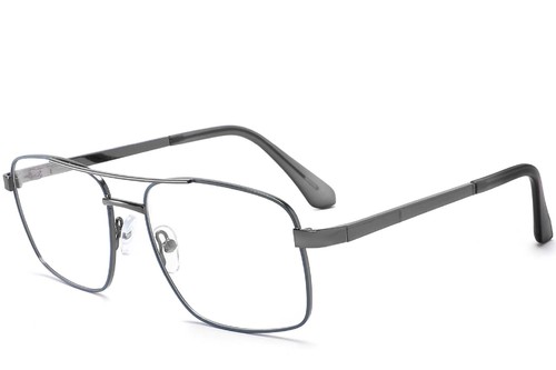 Lunettes aviateur en métal bleu #BS2425-0249