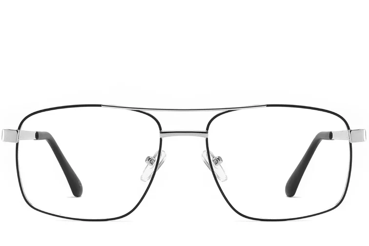 Lunettes aviateur en métal noir #BS2425-0250