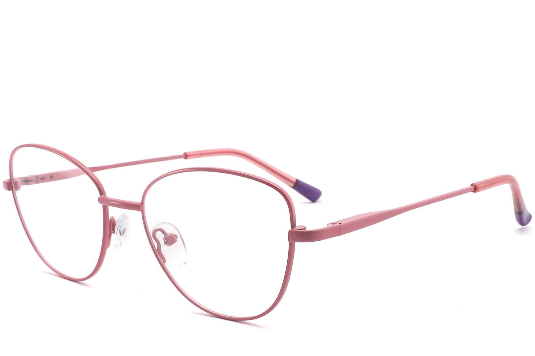 Butterfly Pink Metal Glasses #BS2425-0277
