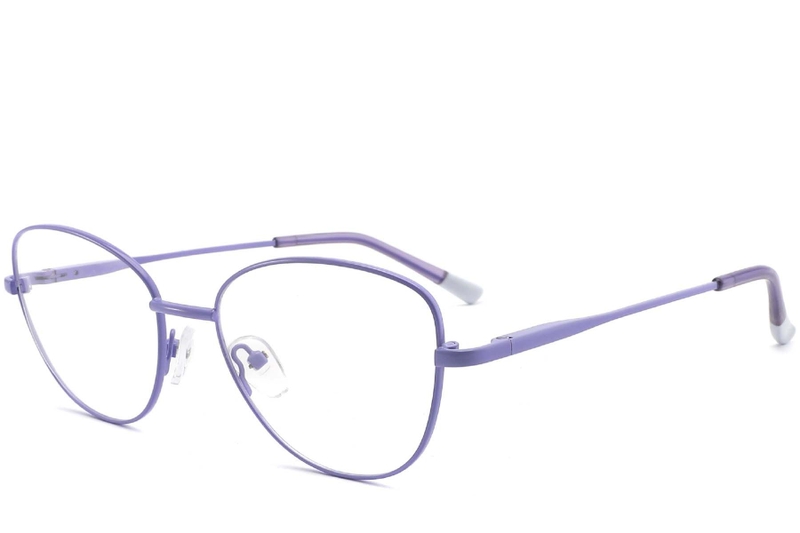 Butterfly Purple Metal Glasses #BS2425-0278