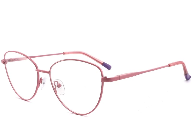Butterfly Pink Metal Glasses #BS2425-0283