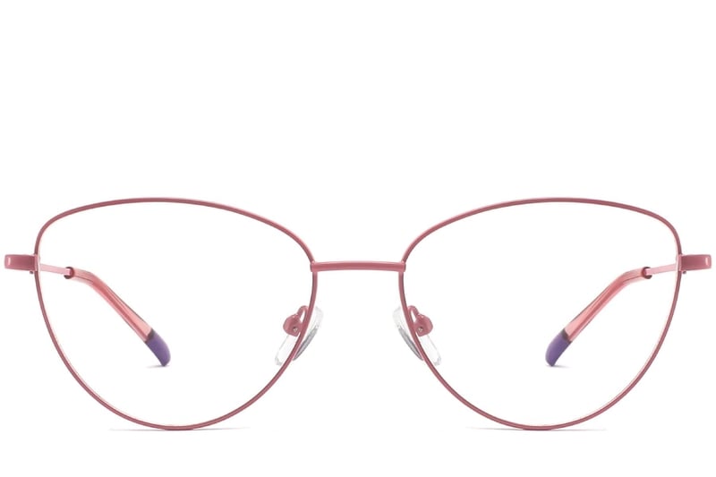 Butterfly Pink Metal Glasses #BS2425-0283