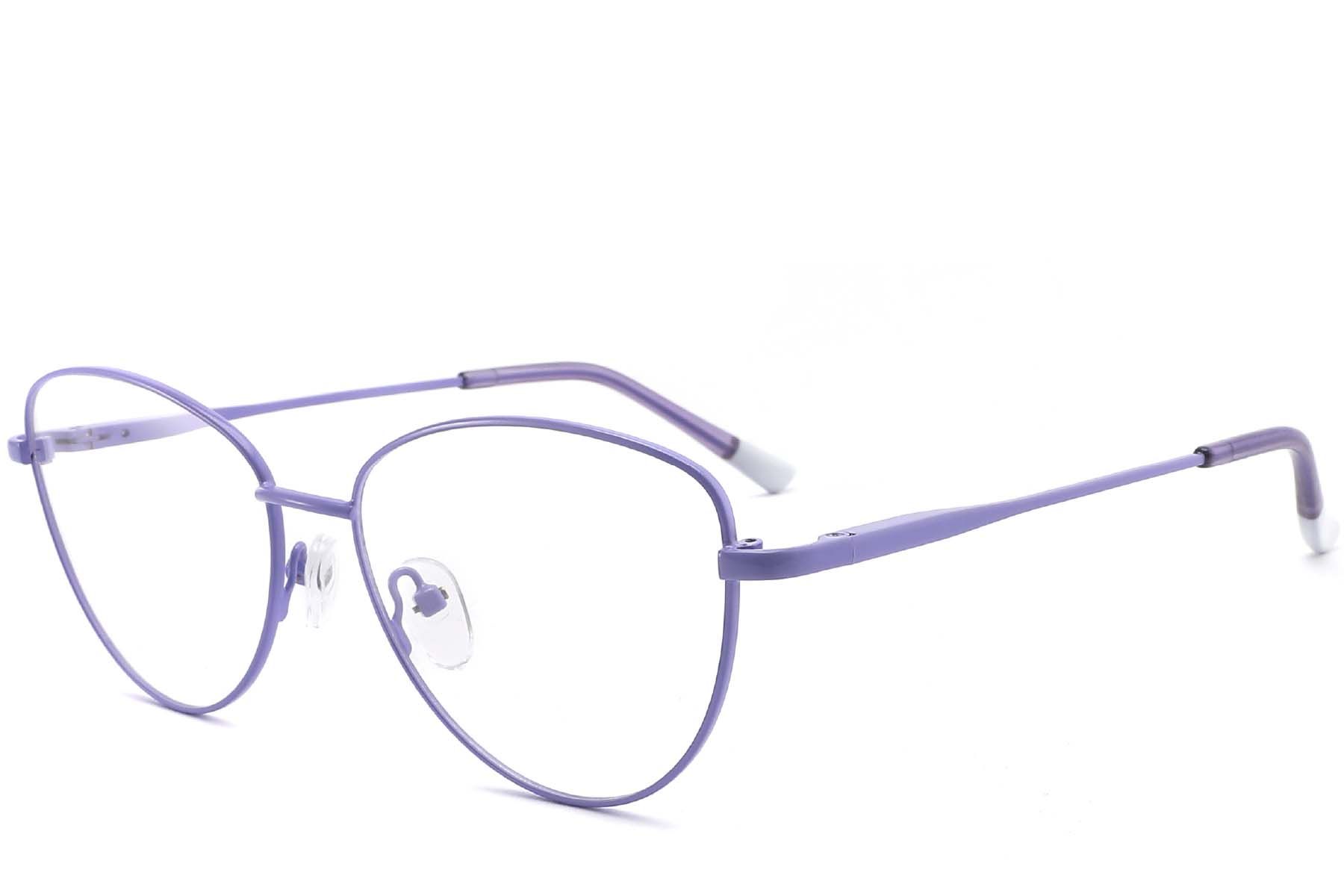 Butterfly Purple Metal Glasses #BS2425-0284