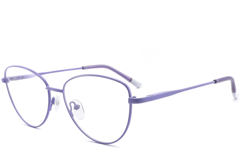 Butterfly Purple Metal Glasses #BS2425-0284