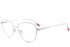 Butterfly White Metal Glasses #BS2425-0285