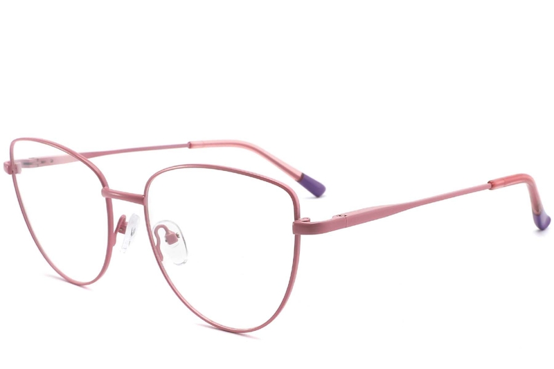 Butterfly Pink Metal Glasses #BS2425-0289