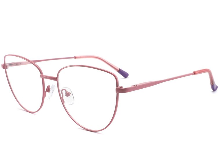 Gafas de metal rosa mariposa #BS2425-0289