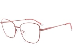 Butterfly Pink Metal Glasses #BS2425-0304