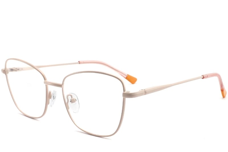 Butterfly Brown Metal Glasses #BS2425-0308
