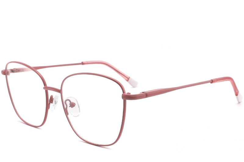Butterfly Pink Metal Glasses #BS2425-0316