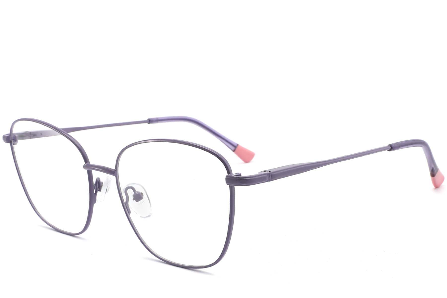Butterfly Purple Metal Glasses #BS2425-0317