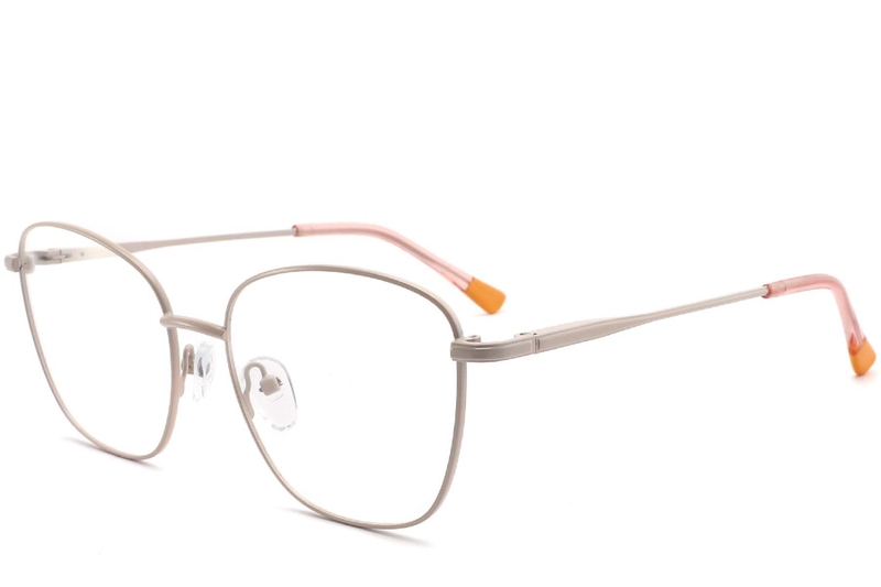 Butterfly Brown Metal Glasses #BS2425-0319