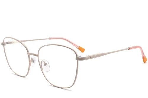 Lunettes papillon en métal marron #BS2425-0319