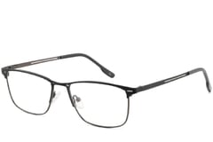 Rectangular Black Metal Glasses #BS2425-0347