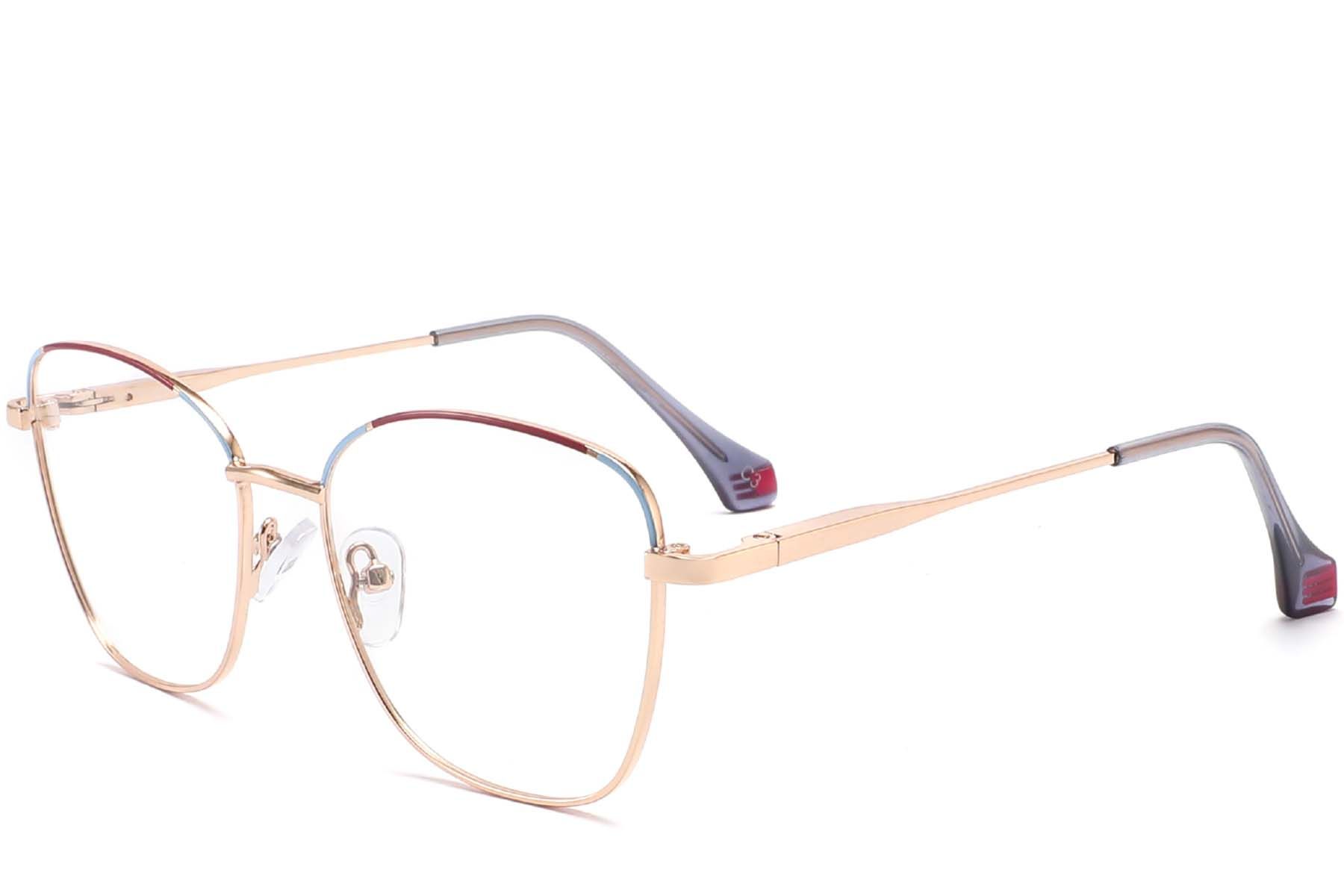 Butterfly Purple Metal Glasses #BS2425-0353