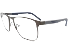 Rectangular Black Metal Glasses #BS2425-0362