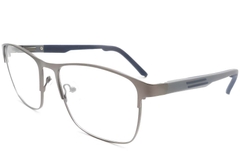 Rectangular Black Metal Glasses #BS2425-0369