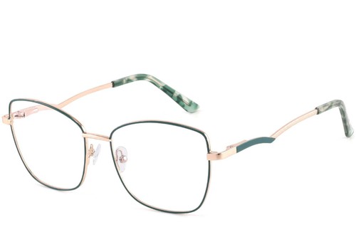 Butterfly Green Metal Glasses #BS2425-0392