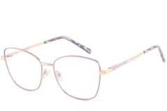 Butterfly Purple Metal Glasses #BS2425-0412