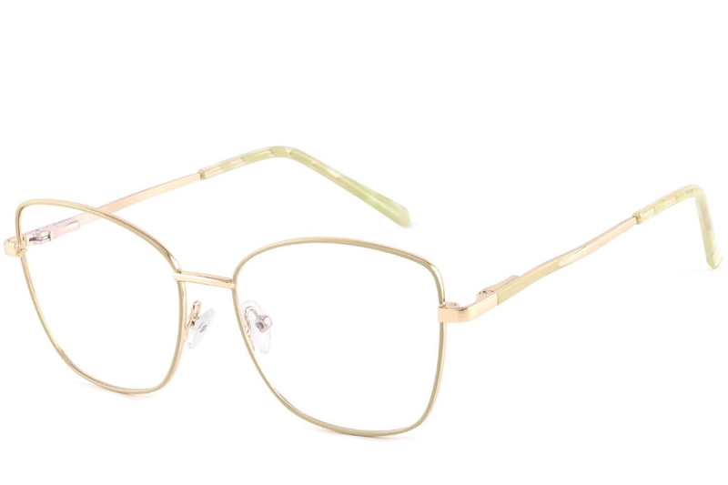 Butterfly Cream Metal Glasses #BS2425-0414