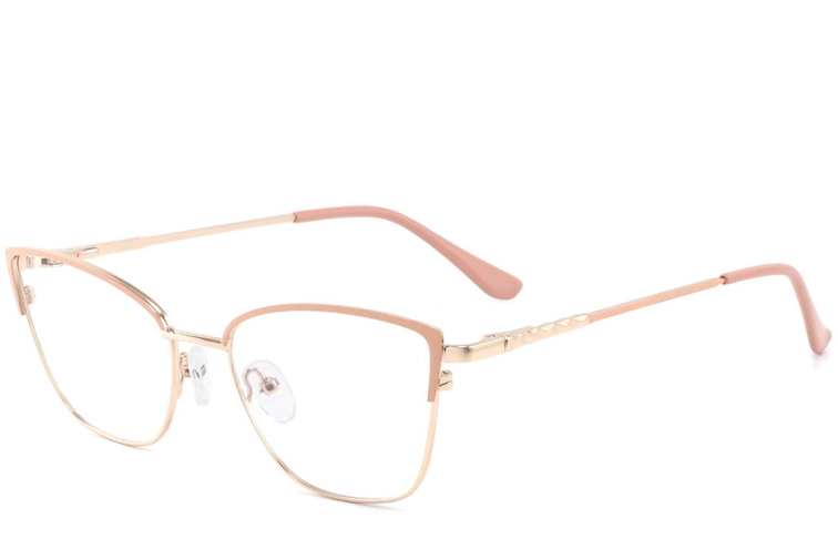 Butterfly Pink Metal Glasses #BS2425-0432